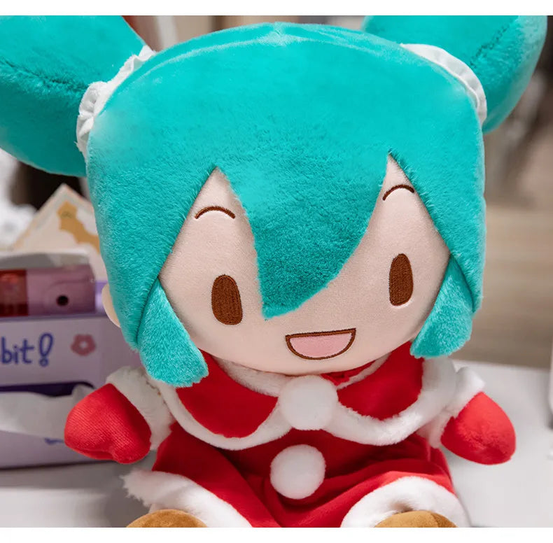 Lovely Hatsune Miku Fufu Plush Toys Preciality Classic Deep Sea Collection SEGA Hatsune Miku Stuffed Doll  Kids Xmas Gifts