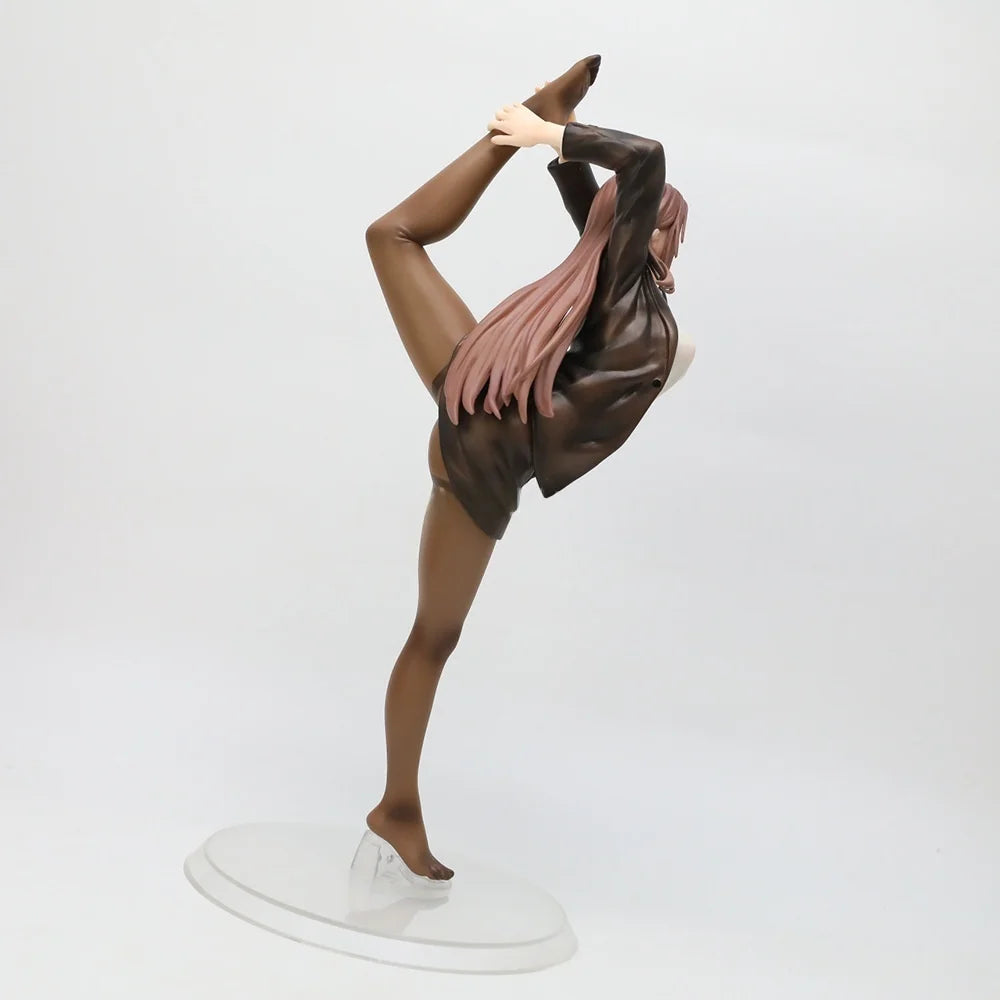 29cm Surprisingly Bendy OL-chan Who Doesn't Want To Go To Work Action Figure Model Doll Toys OL Chan Darakeru Anime Girl Figure