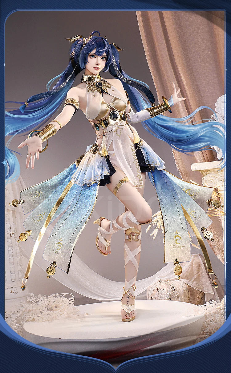 Iuno Cosplay Costume Game Wuthering Waves DokiDoki-SR Women Sexy Dress Costume Iuno Halloween Cosplay Metal Accessories