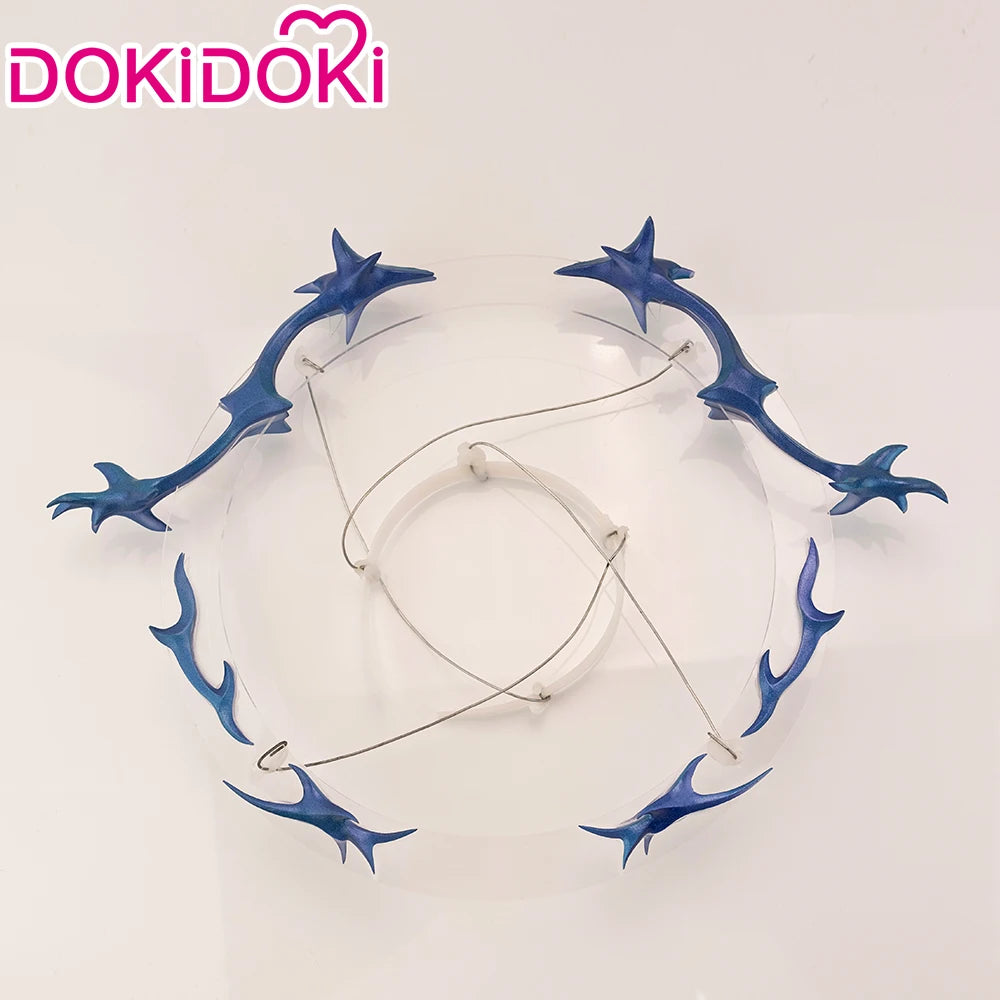 Fleurdelys Cartethyia Cosplay Headwear Props Game Wuthering Waves DokiDoki Women Headwear Cartethyia Armor Cosplay Accessories
