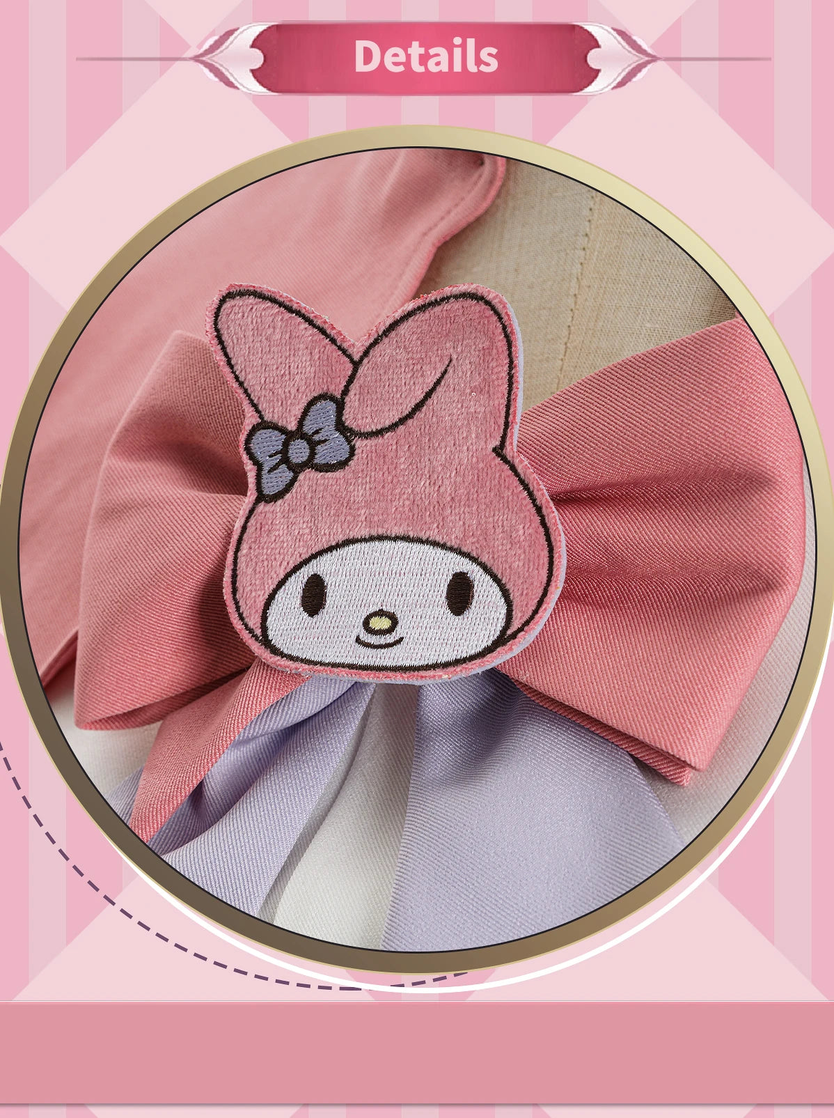 UWOWO Collab series: Game Identity Crossover II Cheerleader Cosplay Costume Pink Costume