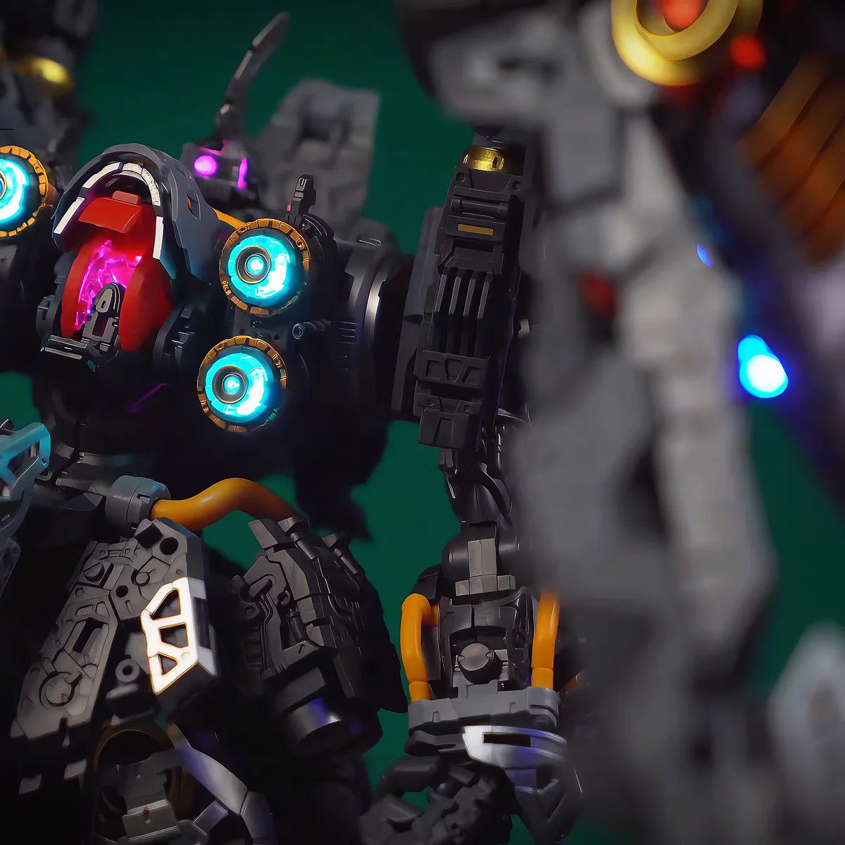 1/100 Scale Plastic Model Kit Plastic Model Kit Solomon Axis Model Toys Kshatriya "Big Green Pepper" Wings Of Osiris Mecha