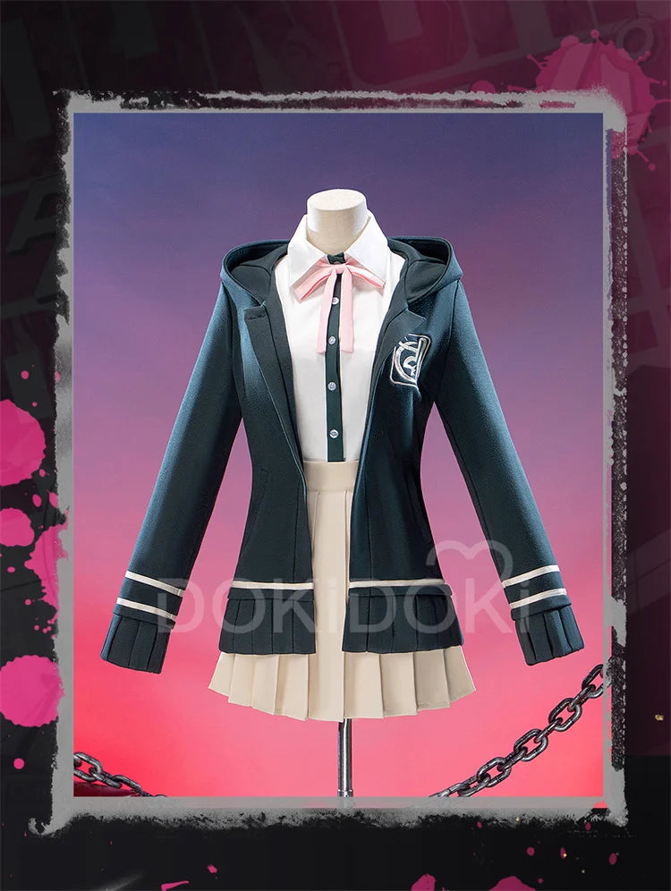 Nanamii Chiakii Cosplay Costume Game【XS-2XL】DokiDoki-R Women Cute Uniform Chiakii Nanamii Cosplay Suits Plus Size