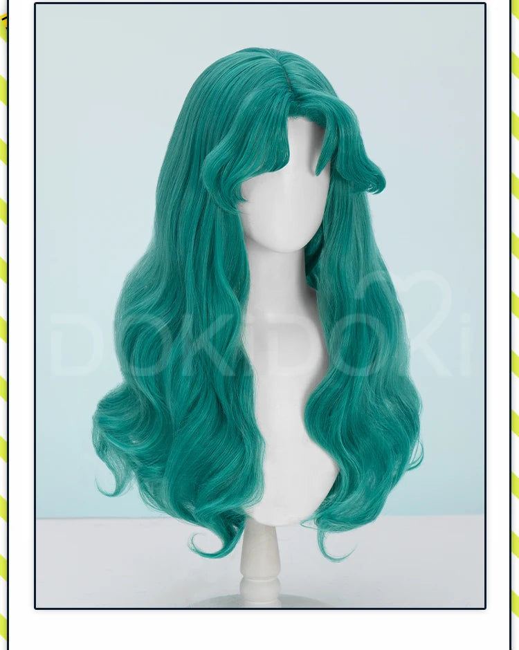 IN STOCK Chibii Usaa Tsukinoo Usagii Kinoo Makotoo Kaiouu Michiruu Wig Anime DokiDoki Cute Ponytail Hair Free Cap