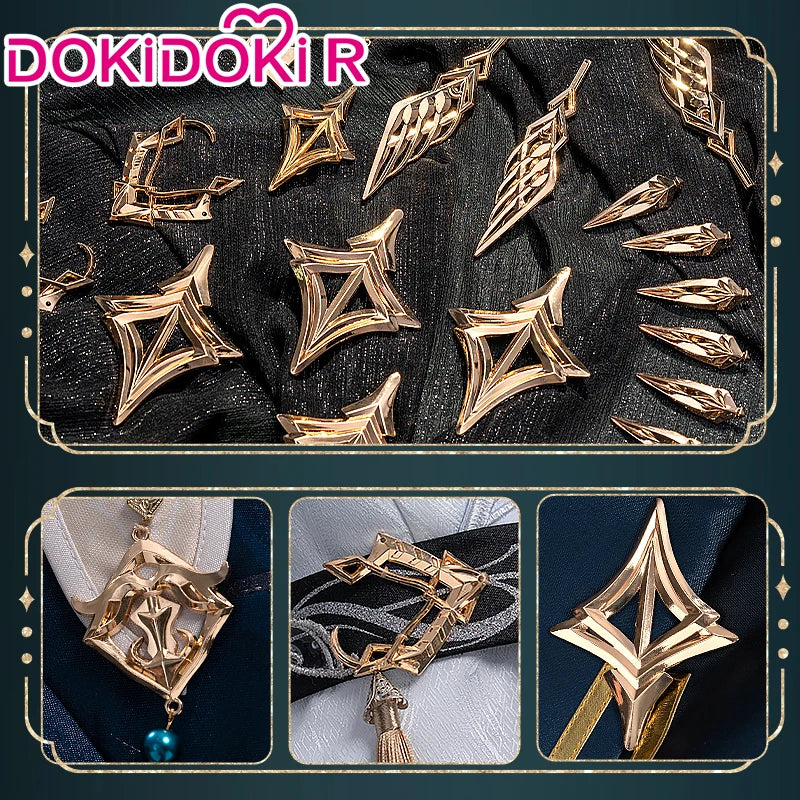 Zayne Cosplay Costume Game Love and Deepspace Cosplay DokiDoki-R Men Costume Lishen Zayne Cascading Clouds Cosplay Christmas