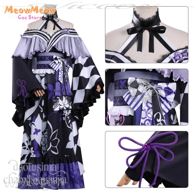 Mahou Shoujo No Majo Saiban Houshou Maago Cosplay Costume Polyester