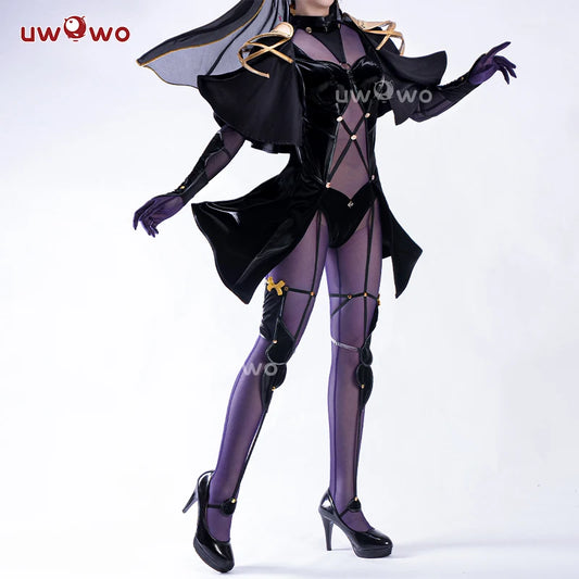 UWOWO Scathach Cosplay Game Fatee/Grandd Order Scathach Stage 3 Cosplay Costume Halloween Costume