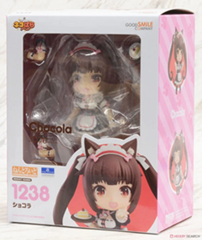 Anime NEKOPARA Figure OB11 #1238 Chocolates Vanilla Action Figure Cat Style Model PVC Static Toys Gift Doll Cat Maid 10cm