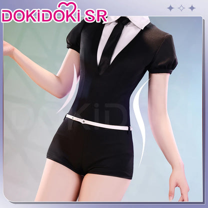 IN STOCK Phosphophylli/Cinnabar/Diamond Cosplay Costume Anime Land of the Lustrous Cosplay DokiDoki-SR Women Black Uniform