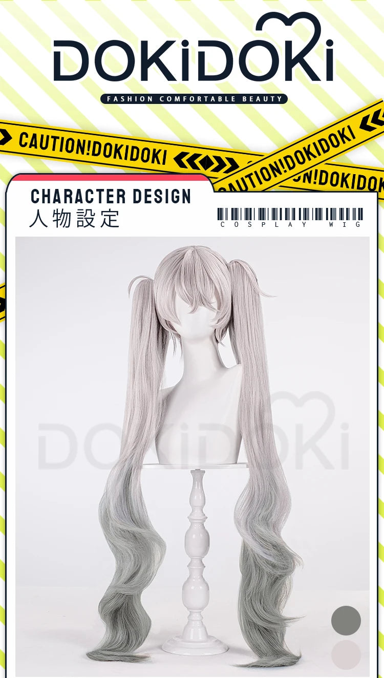 IN STOCK MIKUU Rabbit Hole Wig Cosplay DokiDoki Women Cute 100cm Hair Symphony 2025 Magical Miral Nightcord at 25 Free Wig Cap