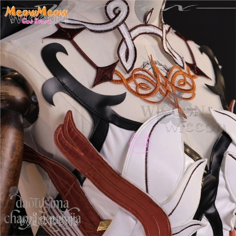 Genshin Impact Asmoday Adult Jumpsuit Polyester Costume