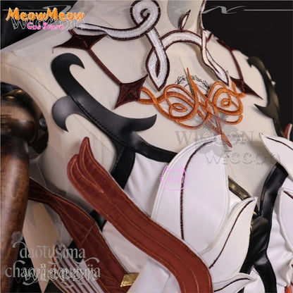 Genshin Impact Asmoday Adult Jumpsuit Polyester Costume