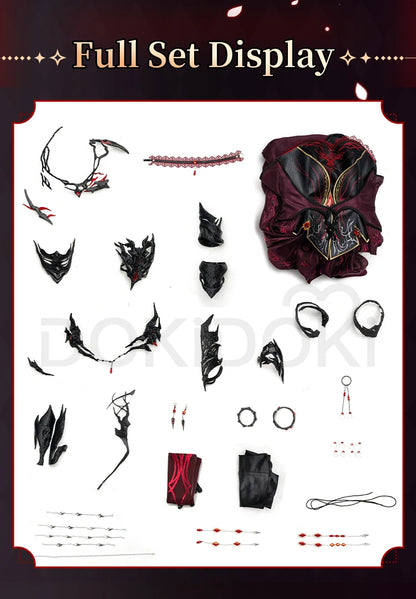 IN STOCK Abyss Lord Heroine Cosplay Costume Game Love and Deepspace【S-2XL】DokiDoki-R Women Qinche Sylus Halloween Plus Size