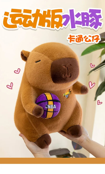 30-50CM Kapibala Capybara Plush Toy Internet Celebrity Capybara Jun Doll Ugly Cute Doll Guinea Pig Doll Boys Girls Toys & Gifts