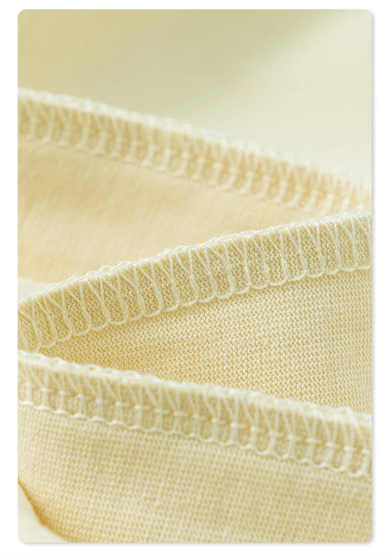 ZODF New 2025 Spring Summer 235gsm Solid Cotton T-Shirts For Men Women Unisex Loose Basic T Shirt Tees Brand Tops HY0970