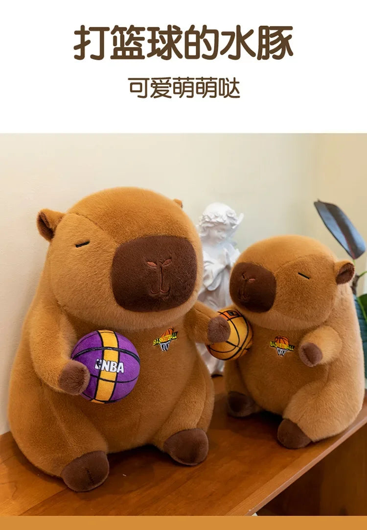 30-50CM Kapibala Capybara Plush Toy Internet Celebrity Capybara Jun Doll Ugly Cute Doll Guinea Pig Doll Boys Girls Toys & Gifts