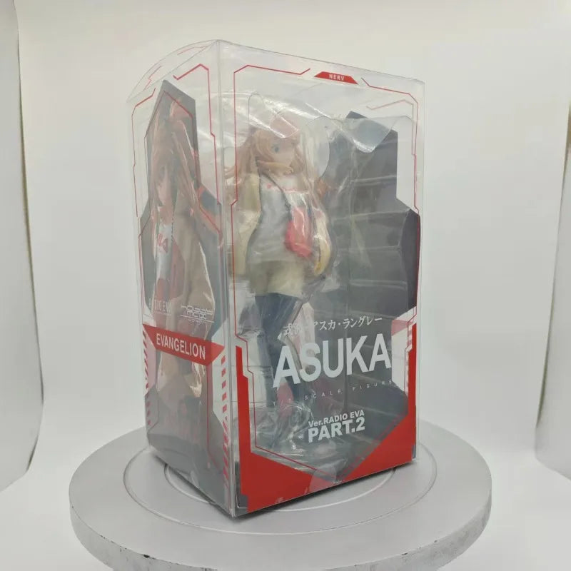 Anime NEON GENESIS EVANGELION Ayanami Rei Figurine Asuka Langley Soryu Action Figure PVC Stance Statue Collection Model Toy Gift
