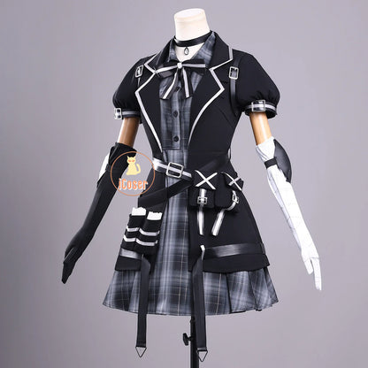 Game Magical Girl Witch Trials Nanoka Kurobe Cosplay Costume Wig Uniform Hat Headwear Halloween Party for Women Girls Carnival