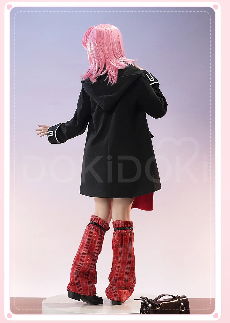 Hinamori Amu Cosplay Costume Anime Shugo Chara! Cosplay DokiDoki-SR Women Cute School Uniform JK Hinamori Amu Cosplay