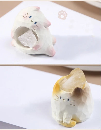 Creative Animal PAL Crystal Blind Box Cute Desktop Decoration Resin Craftwork Wholesale New Model Display Piece Toy & Hobbies