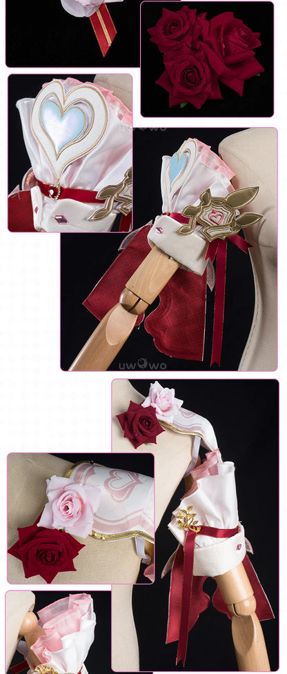 PRE SALE UWOWO Elysia Cosplay Game Honkai Impact 3: Elysia New Battlesuit "Hi♪ Love Elf" Cosplay Costume Halloween Costume