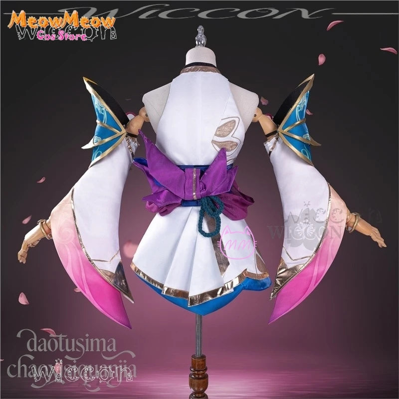 Leagguuee Anime Spirit Blossom Luuxx Costume Polyester Set