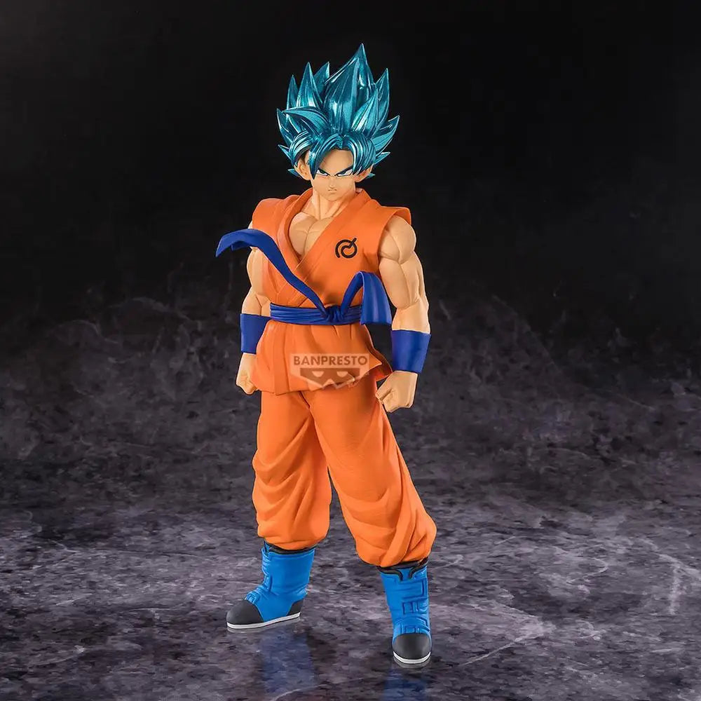 Banpresto Blood of Saiyans Son Goku 18cm PVC Figure - 1-Son Blue Hair