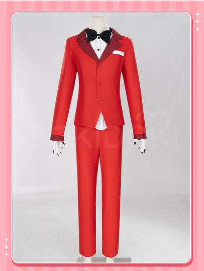 IN STOCK Alastor Lucifer Charlie Adam Cosplay Costume Anime DokiDoki-N【XS-3XL】 Halloween Costume Lucifer Cosplay Plus Size
