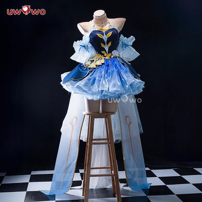 LAST BATCH UWOWO Genshin Impact Fanart Focalors Lily of the Valley Balll Gownn Dress Cosplay Costume