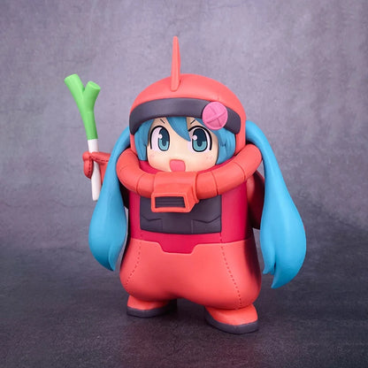 Banpresto Gundam X Hatsune Miku MS-06S Zaku II 15CM PVC Model