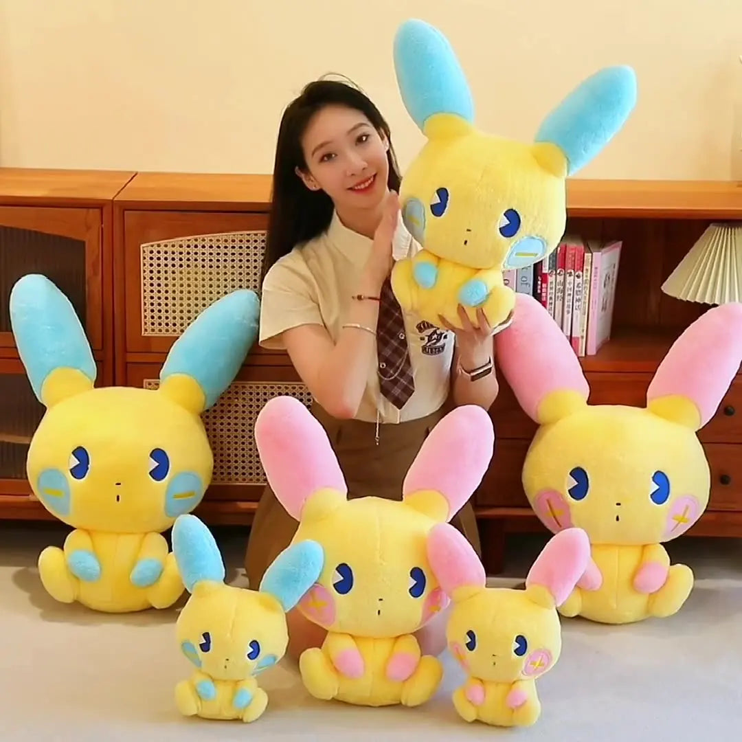 Pokemon Plusle Minun Plush Toys Anime Pokémon Plushie Dolls 30/70cm Cute Stuffed Pillow Pikachu Christmas Gifts for Childrens