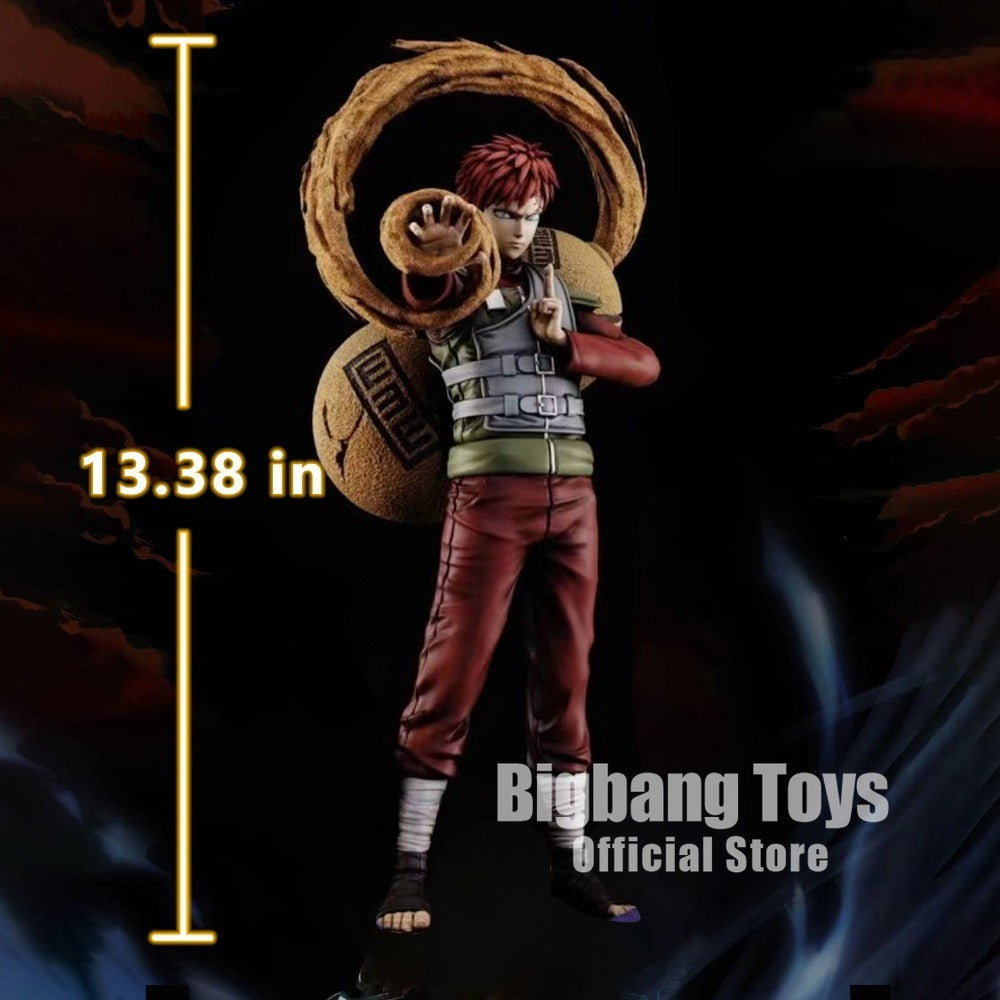 Anime figure  NARUTO Figurine Gaara Figure GK PVC Statue Model Collectible Toys Gifts 26-28cm