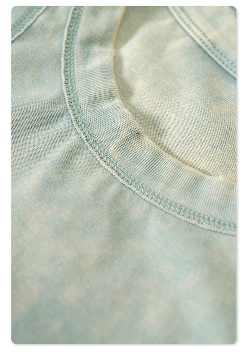 ZODF Women 2024 Summer Washed Tank Tops Female Hotsweet Girls 235gsm Slim Pleated Arc Hem Camisole TEE Streetwears HY0795