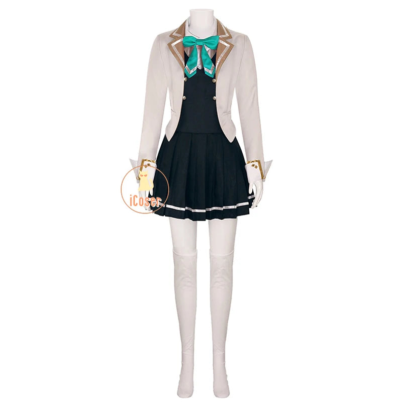 Anime Roshidere Alya Alisa Mikhailovna Kujou Cosplay Costume Wig Maria Masha Dress School Uniform Chisaki Sarashina Yuki Women