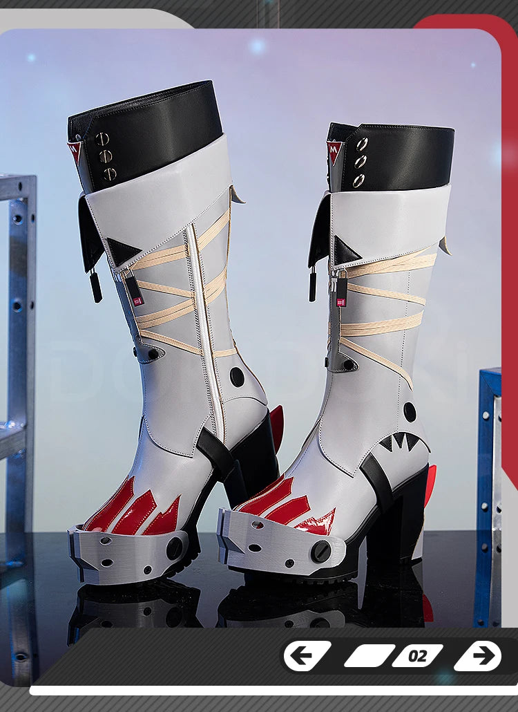 IN STOCK Jane Doe Ellen Joe Lighter Burnice Caesar Qingyi Cosplay Shoes Game Zenless Zone Zero DokiDoki Halloween Shoes Cosplay