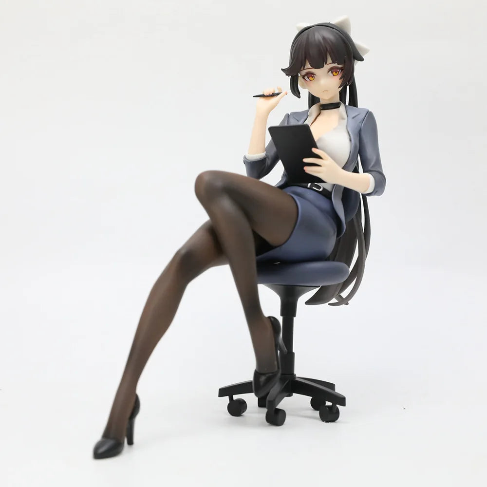 18cm Azur Lane Takao Ver Girl 1/6 Figure Pvc Action Anime Model Game Statue Adult Collectible Doll Toys Xmas Gift