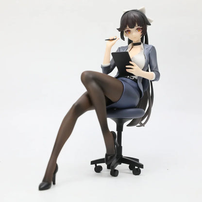 18cm Azur Lane Takao Ver Girl 1/6 Figure Pvc Action Anime Model Game Statue Adult Collectible Doll Toys Xmas Gift