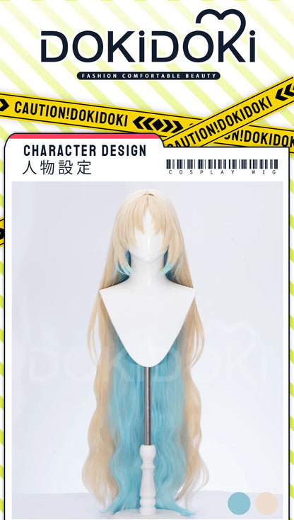 IN STOCK Augusta Cantarella Cartethyia Fleurdelys Iuno Wig Game Wuthering Waves DokiDoki 100cm Wig Cantarella Cosplay Free Cap