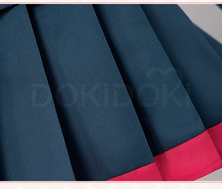 IN STOCK Tetoo Kasanee Cosplay Costume Game Cosplay【S-2XL】DokiDoki-N Women Suit Blue Uniform Tetoo Cosplay Plus Size