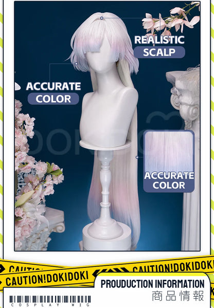 IN STOCK Lucilla Mornye Lynae Sigrika Phrolova Lupa Qiuyuan CHISA Buling Wig Game Wuthering Waves DokiDoki Women Free Wig Cap