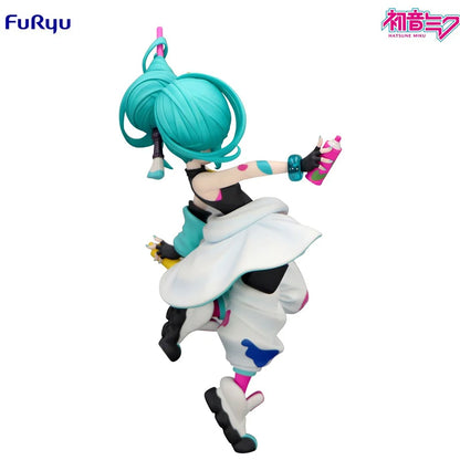 FuRyu Hatsune Miku Painting Girl Ver. 19CM PVC Model