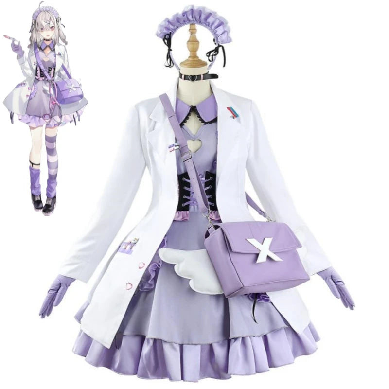 Sukoya Kana Cosplay Costume Set Asian Size Polyester