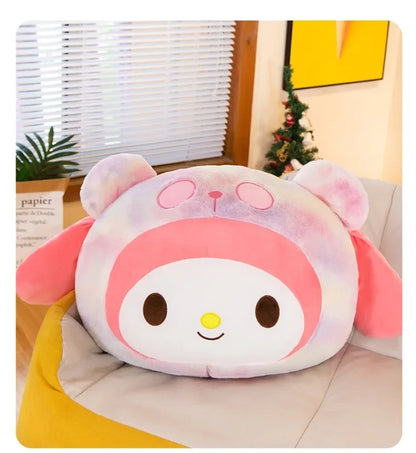 New Sanrio Plush Kuromi Plush Toys Kawaii Cute Cartoon Plush Toys Lovely Anime Pillow Stuffed Doll Kids Girl Toy Birthday Gift