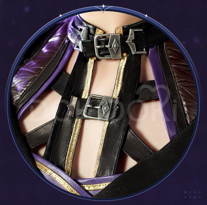 IN STOCK Nightwalker Heroine Cosplay Costume Game Love and Deepspace DokiDoki-SR Women Uniform Costume Qiyu Rafayel Cosplay