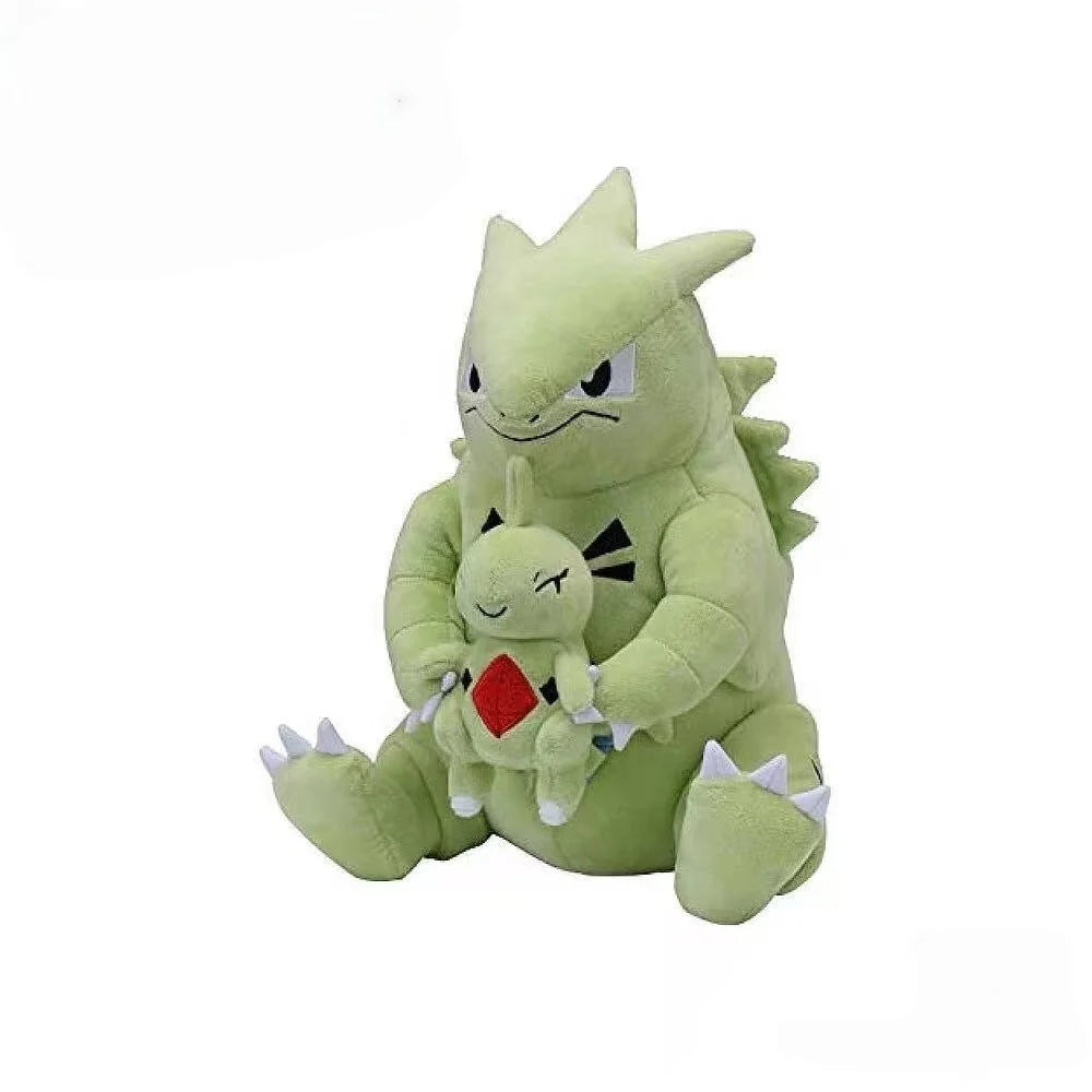 Pokemon Pikachu Plush A Late Bloomer Dragonite Doll Tyranitar Larvitar Toy Pupitar Dratini  Dragonair Soft Gift For Children