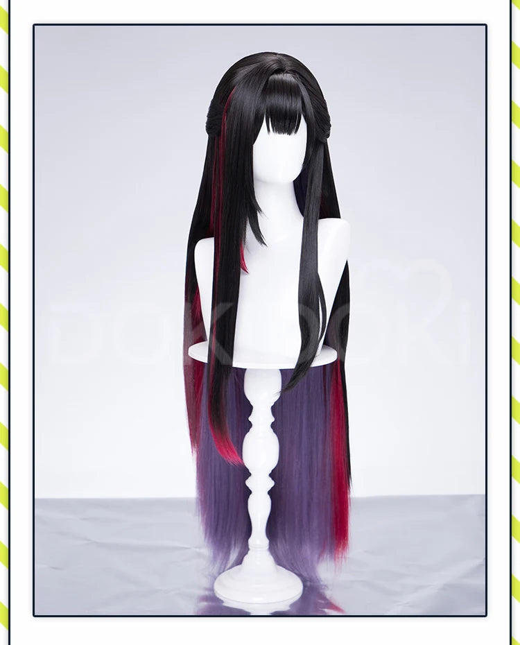 IN STOCK Cerydra Hysilens Wig Game Honkai: Star Rail Cosplay DokiDoki HSR Women 100cm Wig Hysilens Cosplay Headwear Free Cap