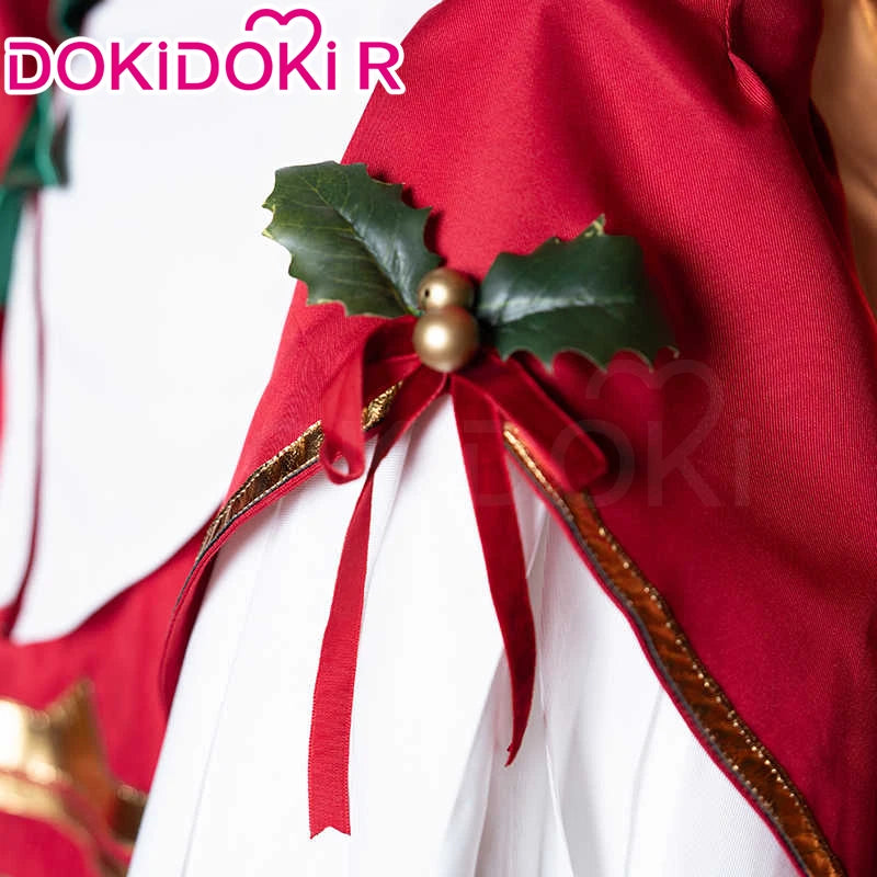 IN STOCK Elysia Cosplay Costume Game Honkai Impact 3rd【S-2XL】DokiDoki-R Women Cute Winter Christmas Dress Elysia Plus Size