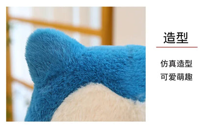 85/100CM Big Size Snorlax Plushie Pokemon Cartoon Anime Peluche Kawaii Stuffed Cushion Comfortable Soft Doll Children Toy Gift