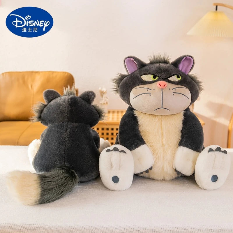 45/60/80cm Big Size Disney Lucifer Kawaii Anime Plush Stuffed Doll Room Decoration Cartoon Plushie Pillow Ornament Children Gift