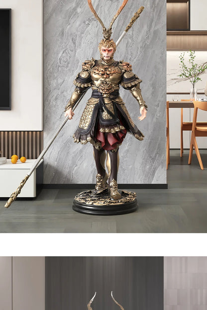 93cm Anime Monkey Figure SonGoku Garage Kit Resin Material Figurine Action Figures Model Children Toy Gift Collectible Figurines